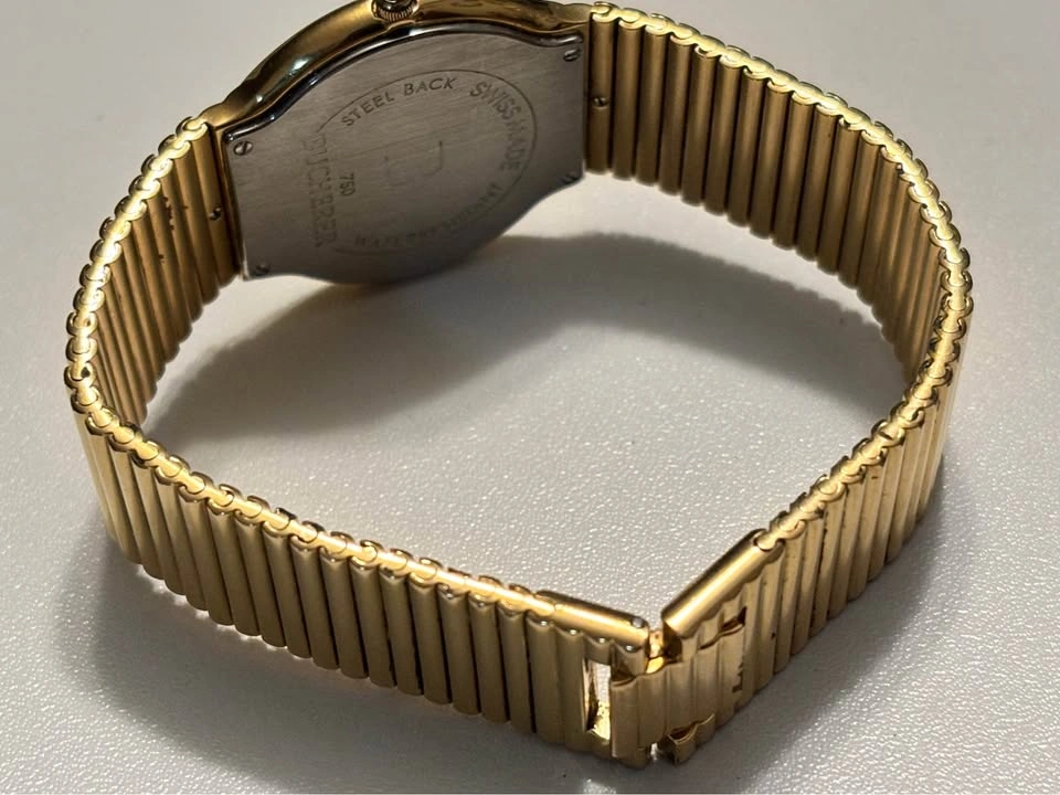 Luxury Bucherer Swiss Made Watch 18k Solid Gold Case - photo 5