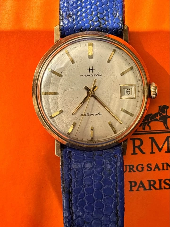 Hamilton Thin-O-Matic Automatic Watch, 10K Gold-Filled - photo 2