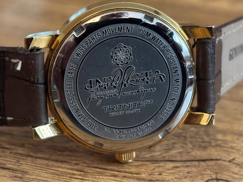 Invicta wildflower quartz movement watch. New battery - photo 4