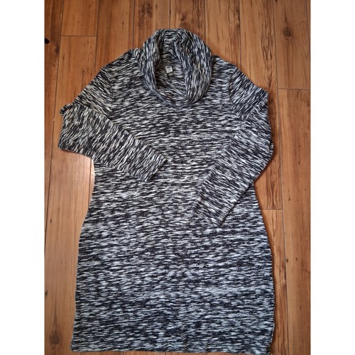 Old Navy Womens XXL Cowl Neck Space Dye Knit Sweater Dress