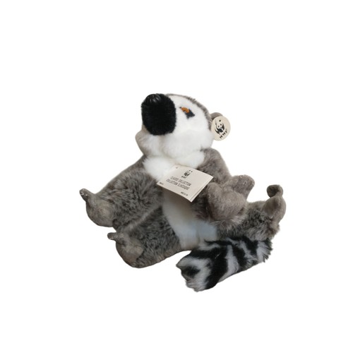 WWF Classic Collection Lemur Plush Stuffed Animal Toy With Tags