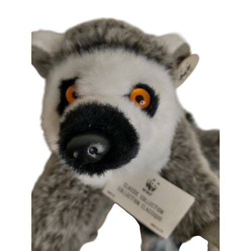 WWF Classic Collection Lemur Plush Stuffed Animal Toy With Tags - photo 2