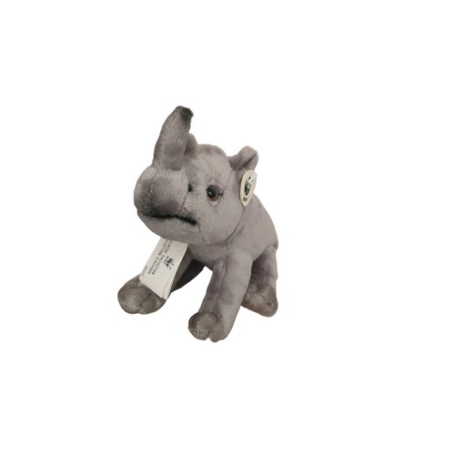 WWF Classic Collection Rhinoceros Plush Animal Gray Stuffed Toy - photo 4