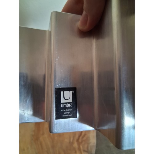 Umbra Bifocus 4x6 Picture Frame Set 2 Brushed Nickel - photo 4