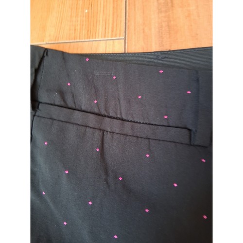 Lane Bryant Black Pink Micro Dot Ankle Pants Plus Size 24 - photo 5