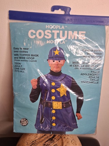 1986 Vintage Ben Cooper Hoopla Halloween Costume New In Bag