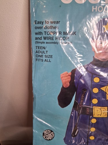 1986 Vintage Ben Cooper Hoopla Halloween Costume New In Bag - photo 2