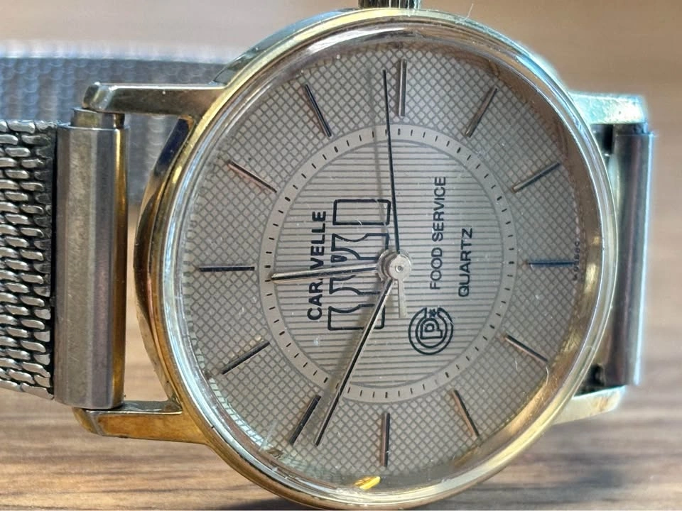 Rare vintage Bulova Caravelle watch. Quartz movement. Swiss part - photo 2