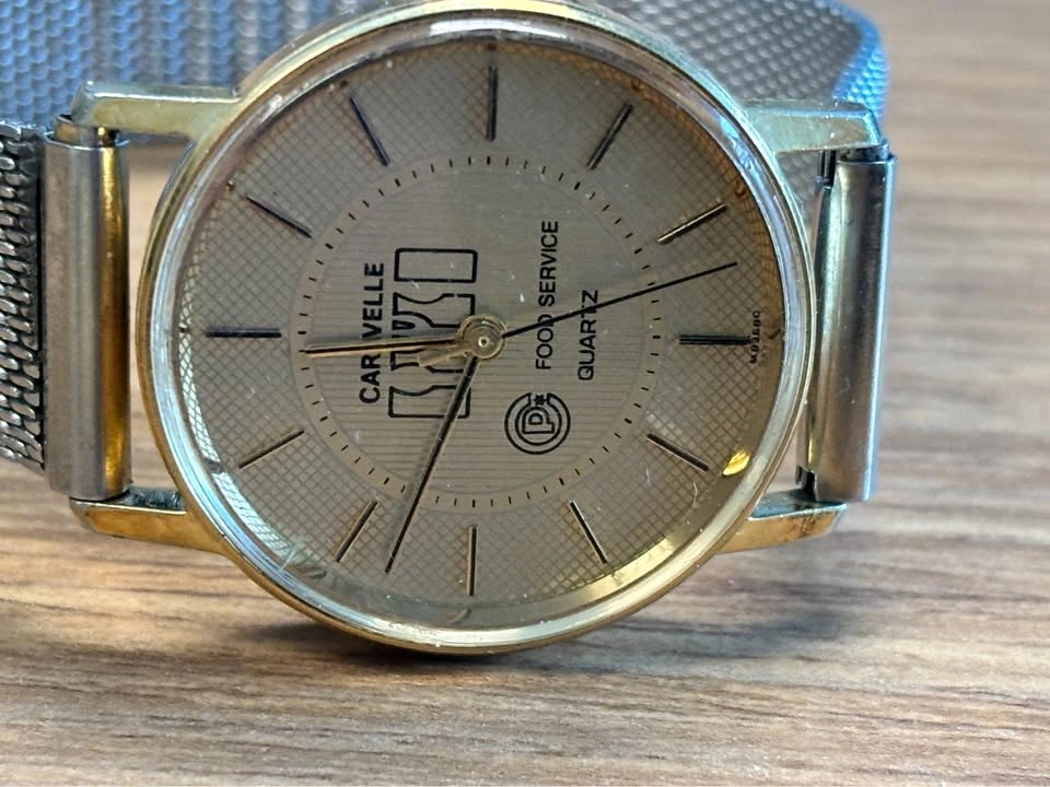 Rare vintage Bulova Caravelle watch. Quartz movement. Swiss part - photo 3