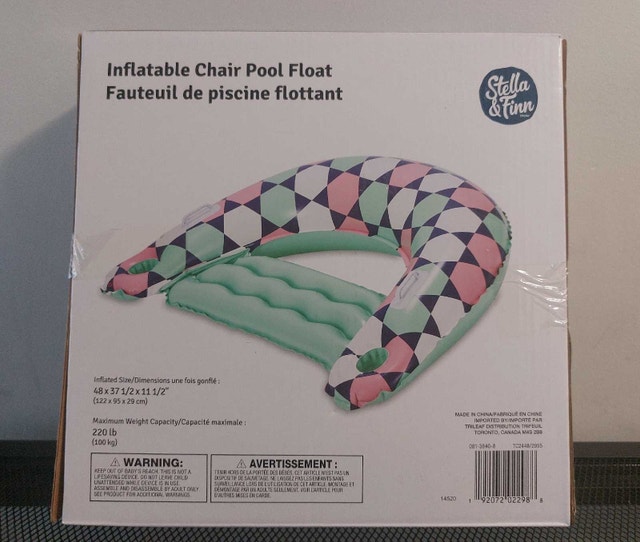Inflatable Chair Pool Float - photo 2