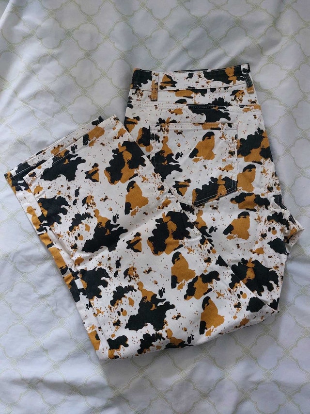 Printed Jeans