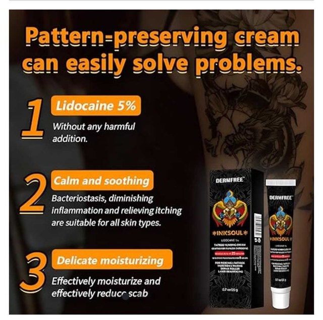 Dermfree Inksoul Numbing Cream - photo 4