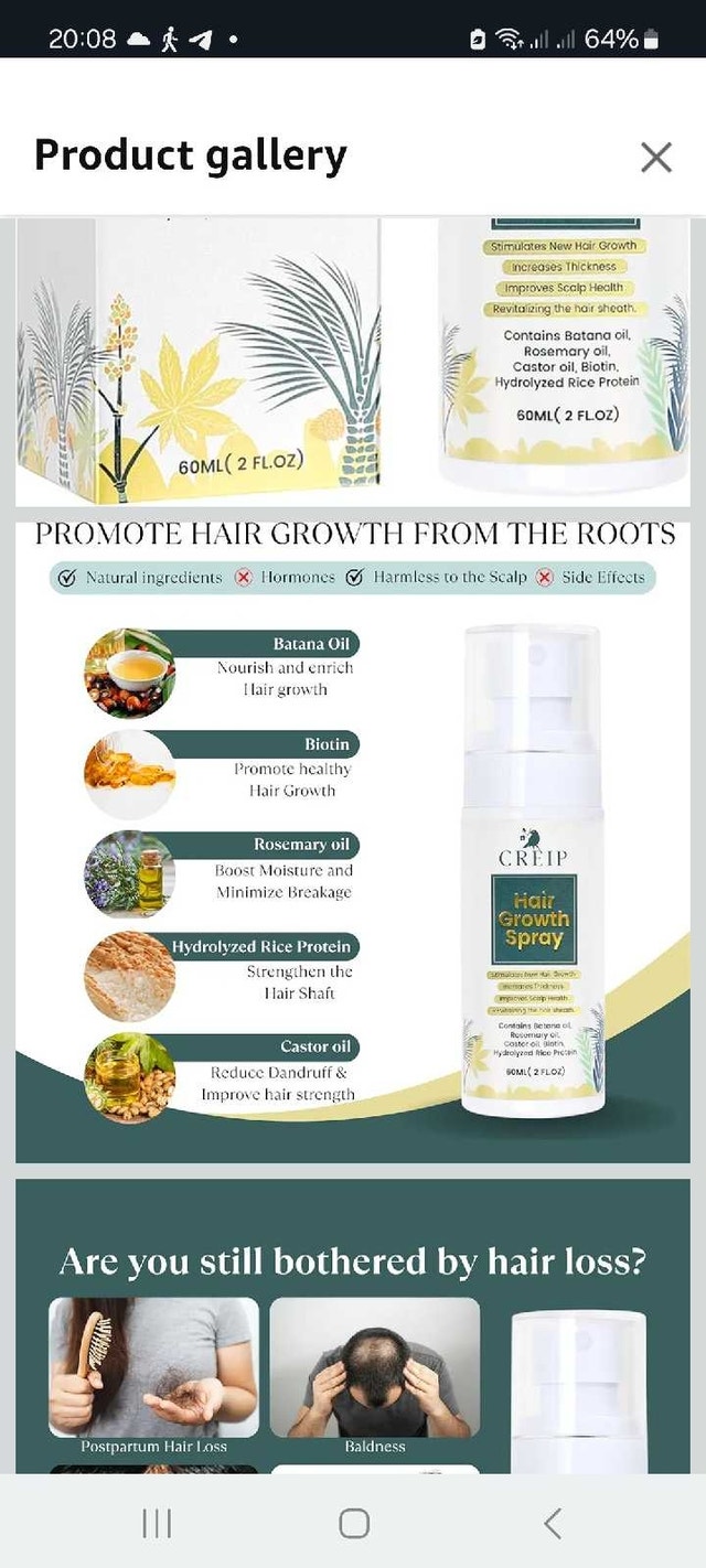 CREIP Hair Growth Spray - photo 2