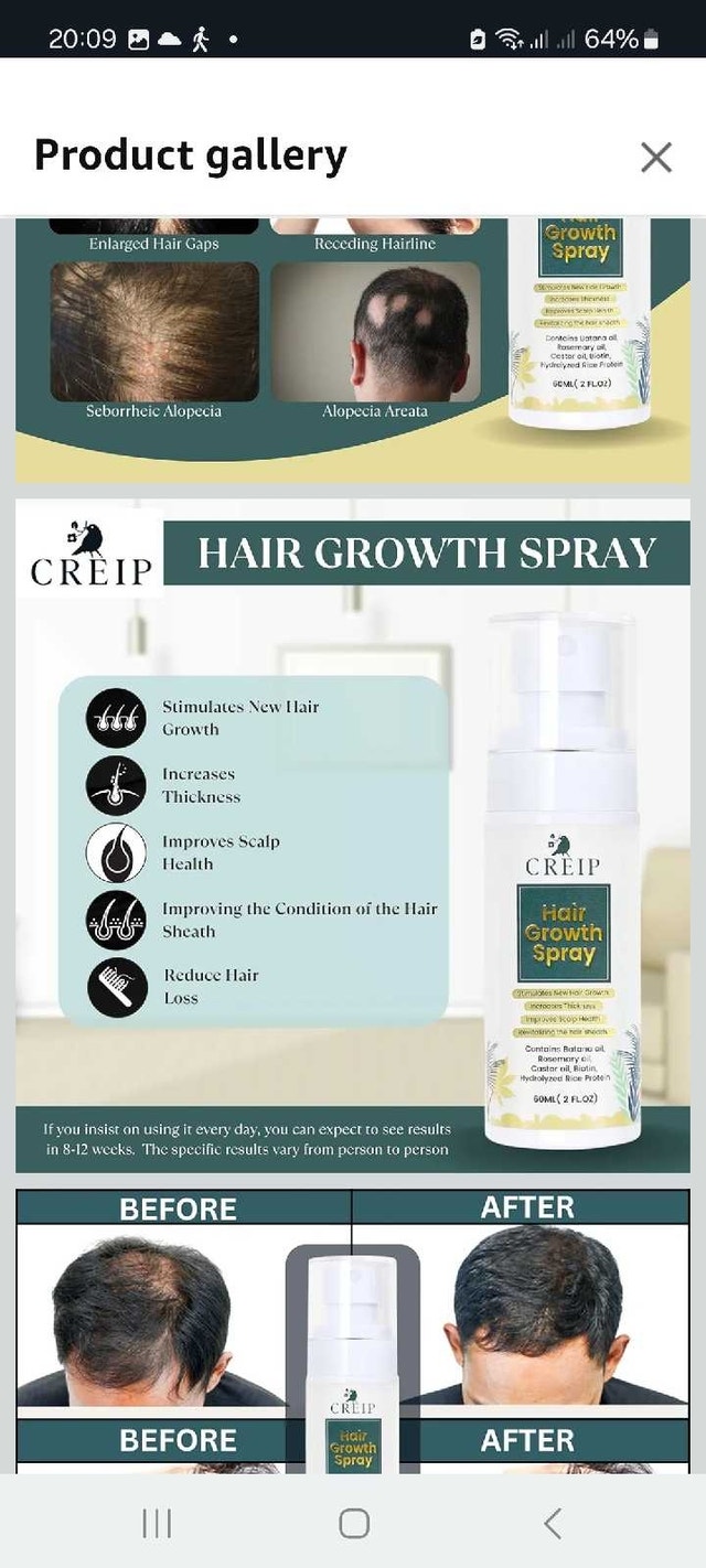 CREIP Hair Growth Spray - photo 3