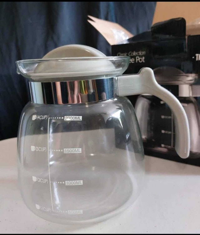 Glass teapot