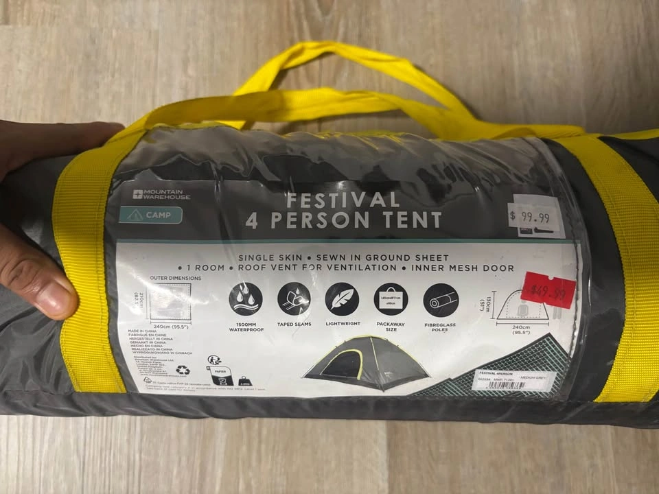 Mountain Warehouse Festival 4 Person Tent - photo 2