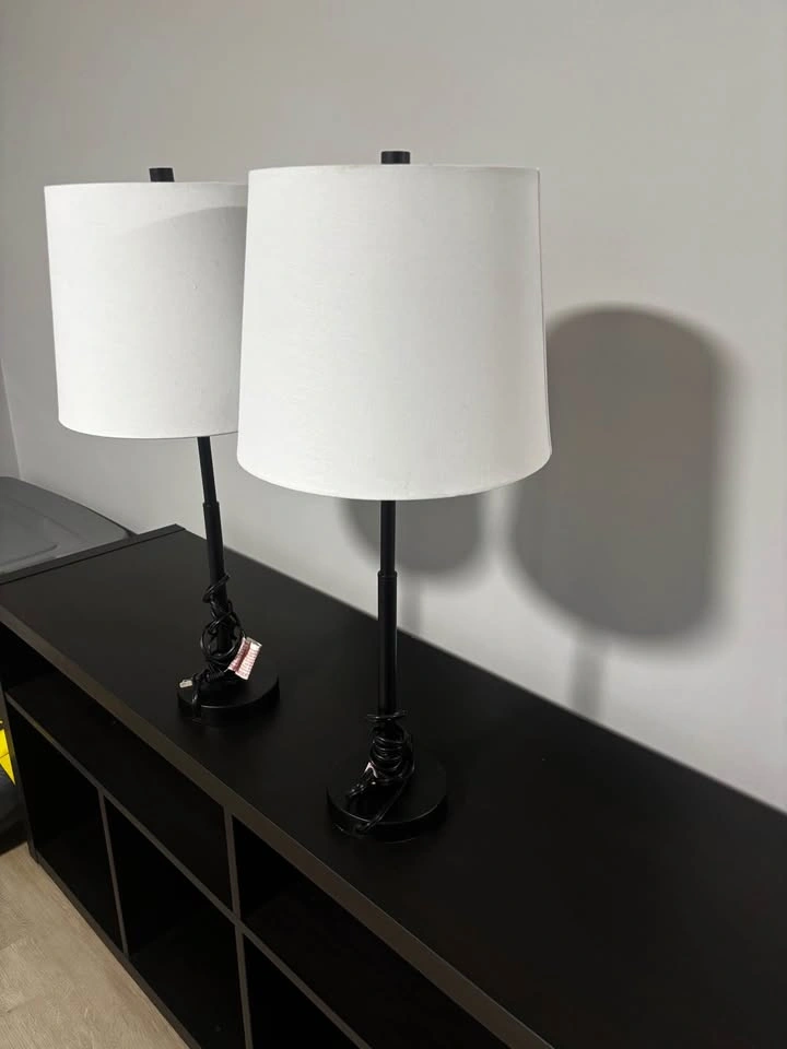 1 room lamp, 2 Table Lamps - photo 2