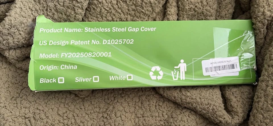 Stainless Steel Gap Cover Silver - photo 4
