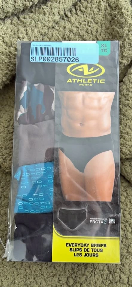 Athletic Works XL Everyday Briefs