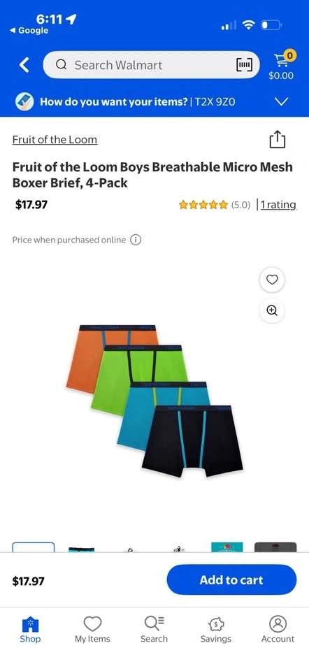 Fruit of the Loom Boys 4-Pack Boxer Briefs S/P 6-8 - photo 4