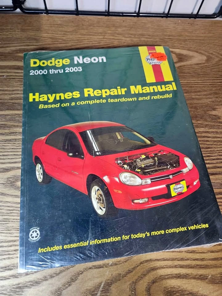 Dodge & Plymouth Neon Haynes Repair Manual (USA) 🏈