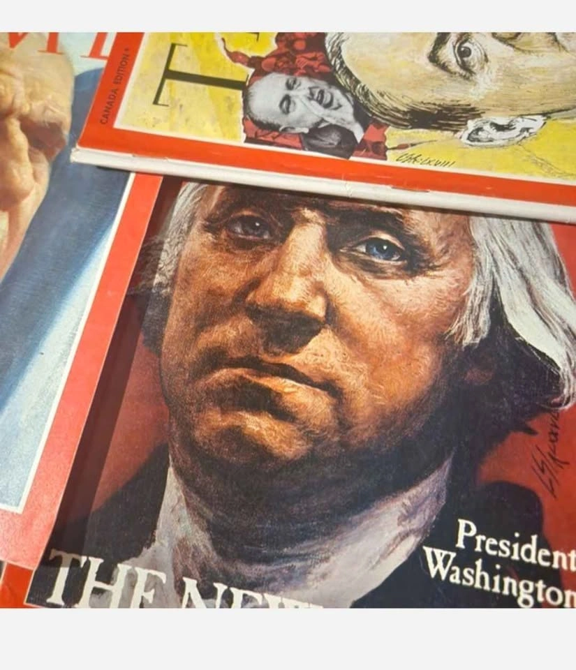 Vintage TIME Magazine Collection 7 magazines 🏈 - photo 4