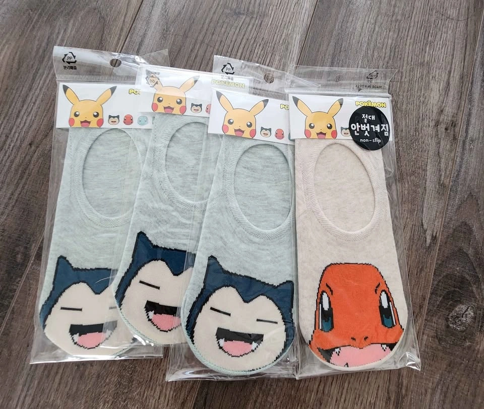 Pokemon charactor ankle socks 4 pairs set - photo 2