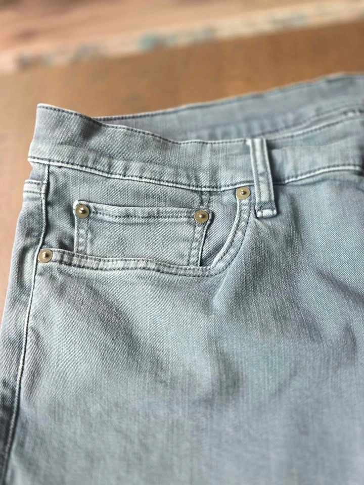 Rag & Bone Fit 2 Slim Jeans - Size 36x32 - Dusty Sage - photo 4