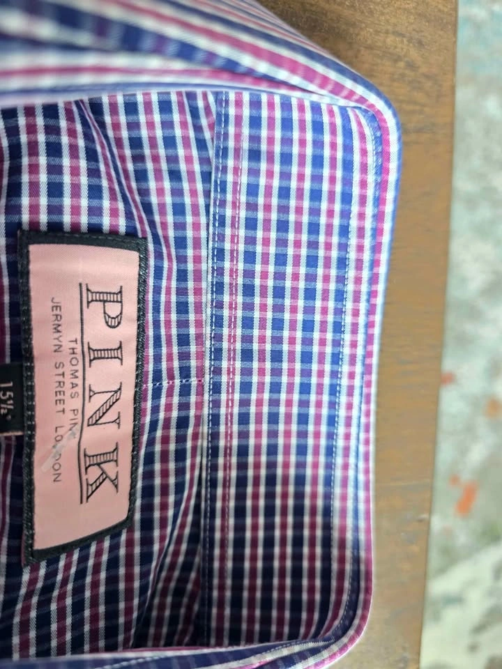 Thomas Pink Jermyn Street London Slim Fit Check Dress Shirt – Si - photo 2