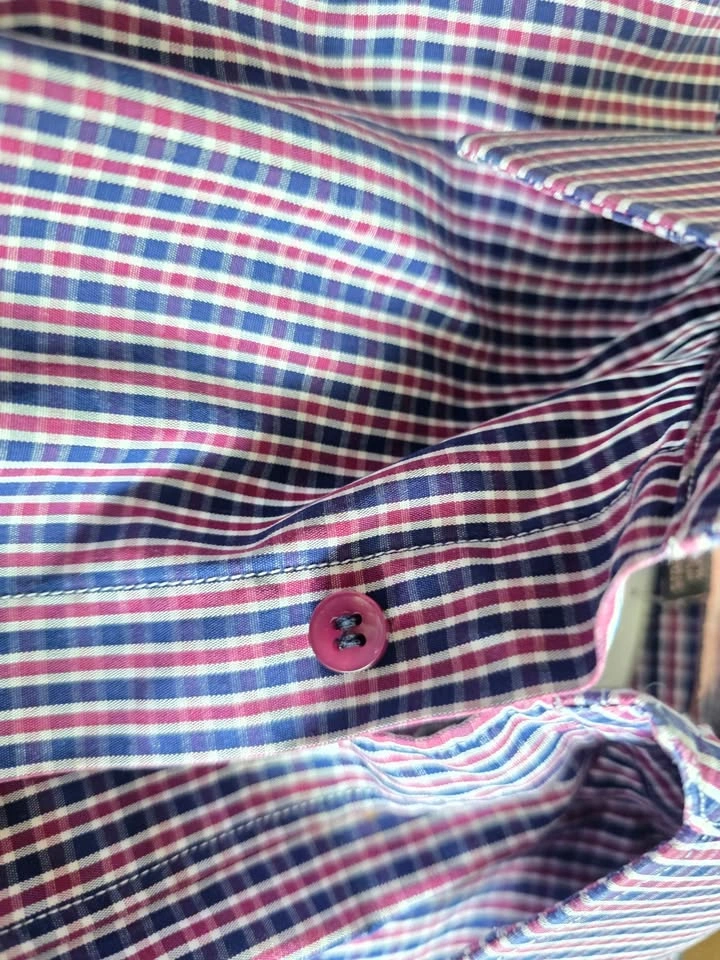 Thomas Pink Jermyn Street London Slim Fit Check Dress Shirt – Si - photo 3