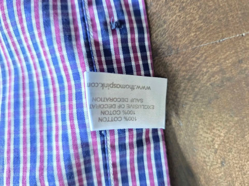 Thomas Pink Jermyn Street London Slim Fit Check Dress Shirt – Si - photo 5