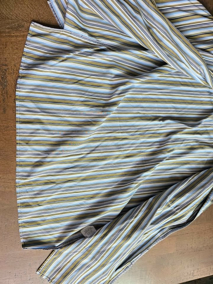Ermenegildo Zegna Luxury Multi-Stripe Long Sleeve Dress Shirt - photo 4