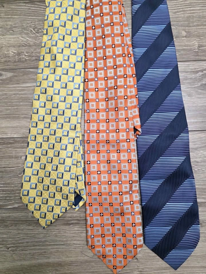 Luxury Italian Silk Ties Bundle - Canali & Ermenegildo Zegna - photo 2