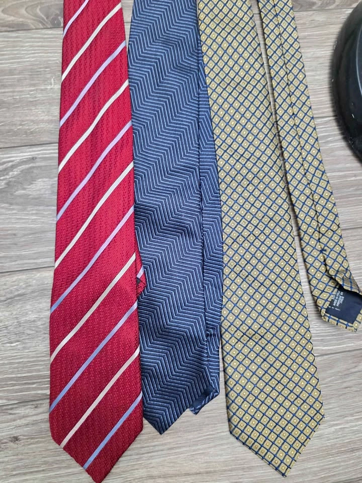 Luxury Italian Silk Ties Bundle - Canali & Ermenegildo Zegna - photo 3