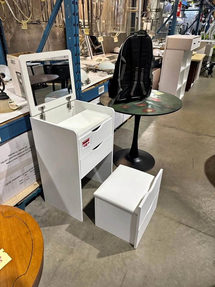 C5237 DR011 Small Space Flip-Top Vanity Cabinet – $110