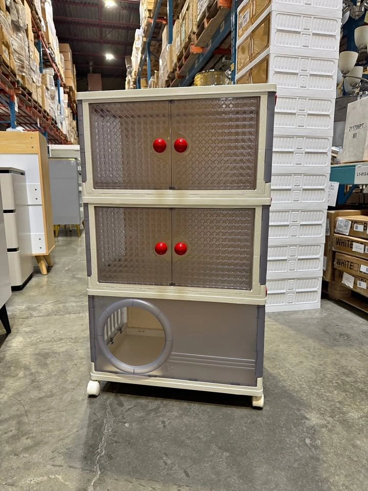 Multifunctional Cat House & Storage Cabinet