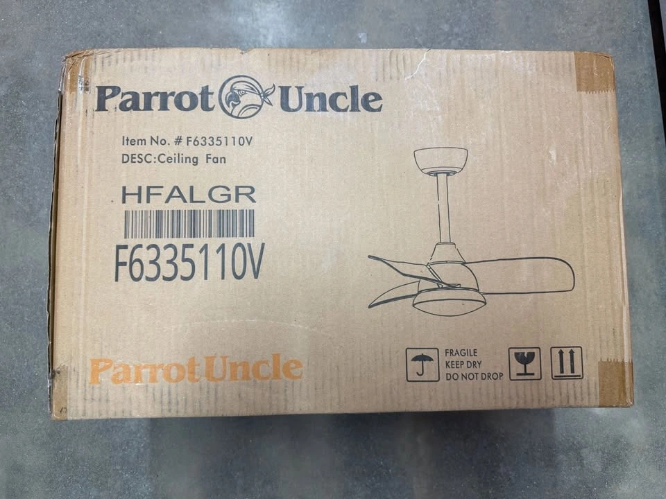 Parrot Uncle 28-in Indoor Ceiling Fan with Light and Remote - photo 2