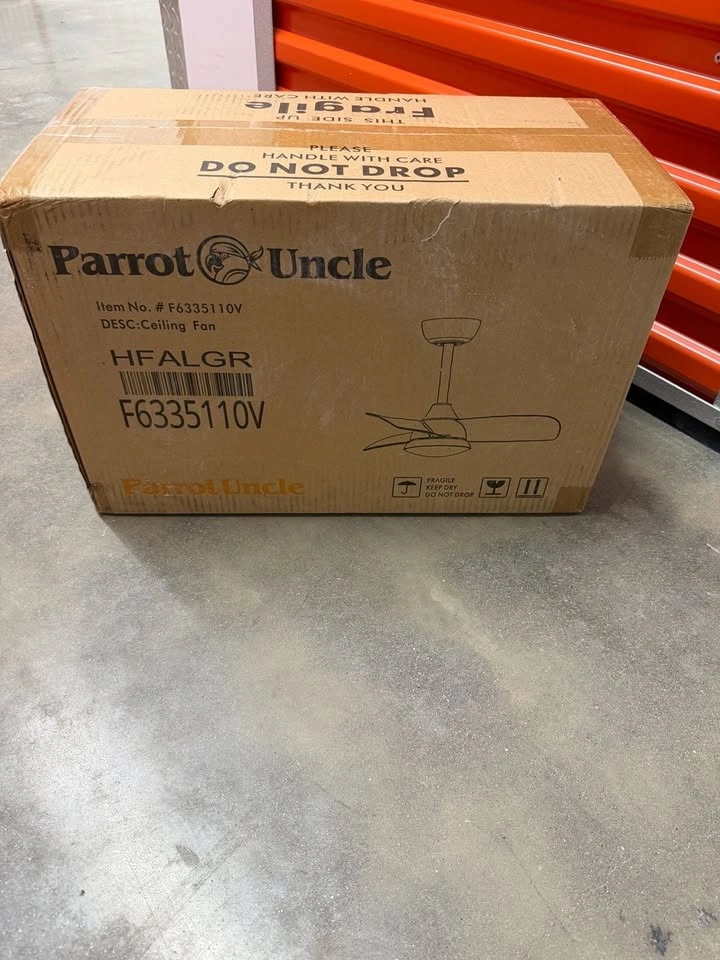 Parrot Uncle 28-in Indoor Ceiling Fan with Light and Remote - photo 3