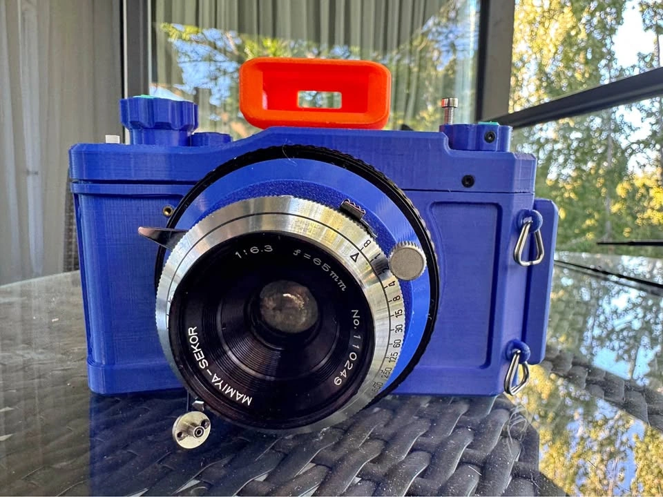 Custom 24×65mm Panoramic Film Camera – Mamiya-Sekor 65mm