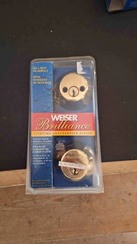 Weiser Brilliance Security Deadbolt