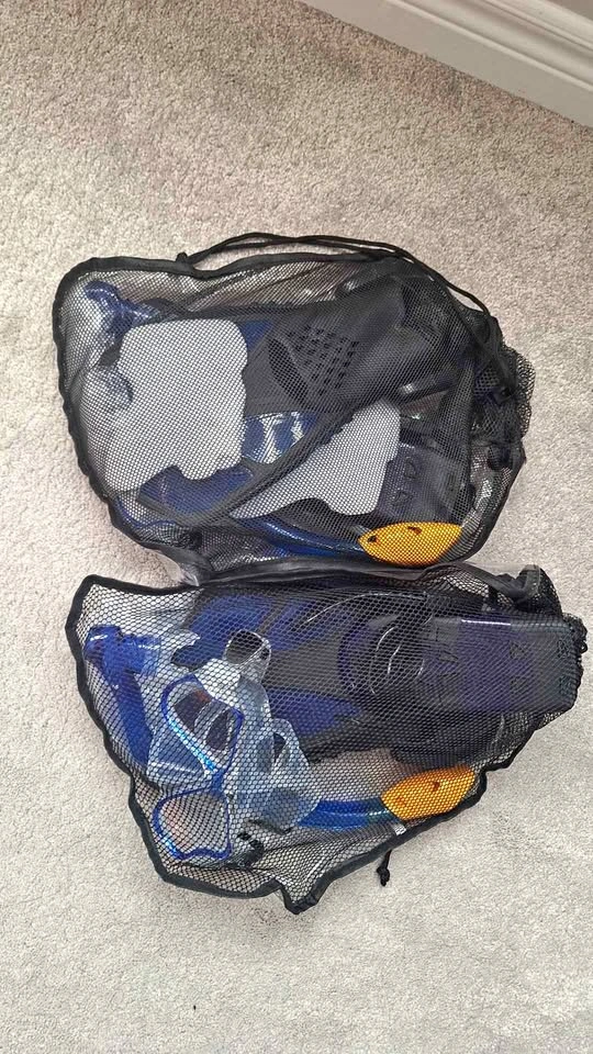 Unused snorkeling set for kids