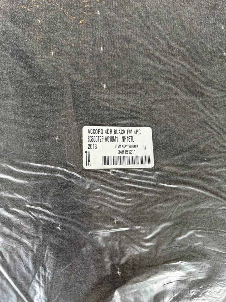 Honda Accord 4DR Floor Mats 4PC - photo 2