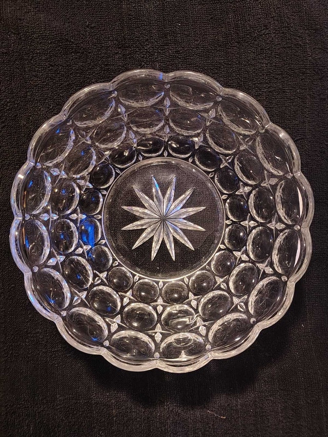 Vintage Crystal Fruit Bowl - photo 2