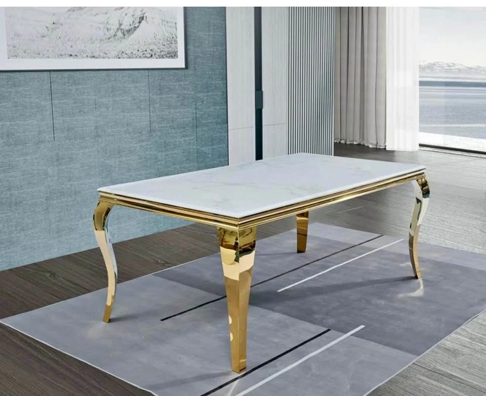 72" Marble Dining Table