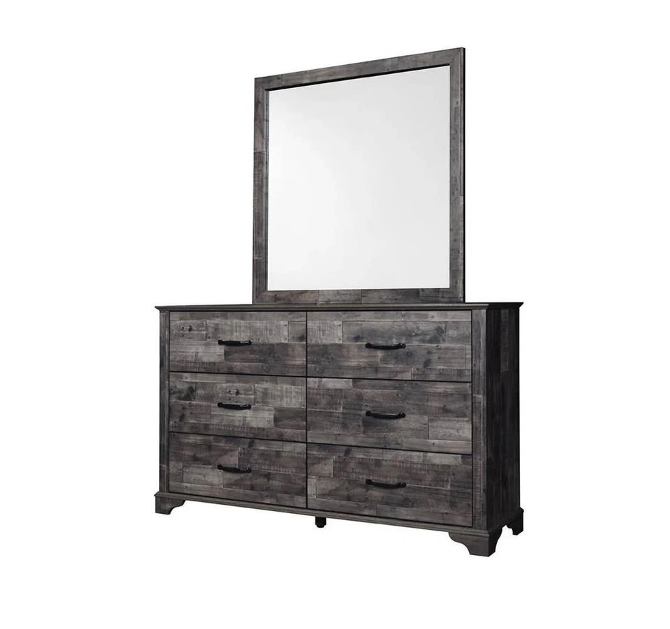 Queen Dark Brown Solid Wood Bedroom Set - photo 3