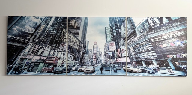 New York City Times Square Canvas Wall Art