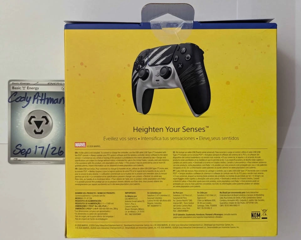 NEW Wolverine PlayStation 5 Controller - photo 2
