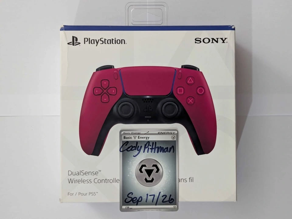CIB Cosmic Red PlayStation 5 Controller