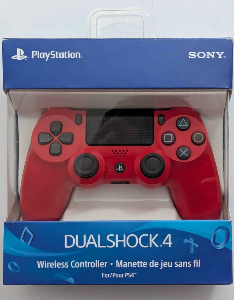 CIB Magma Red PlayStation 4 Controller - photo 3
