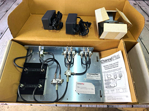 ChannelPlus Coaxial Cable Panel Multi-Room Video System 3100